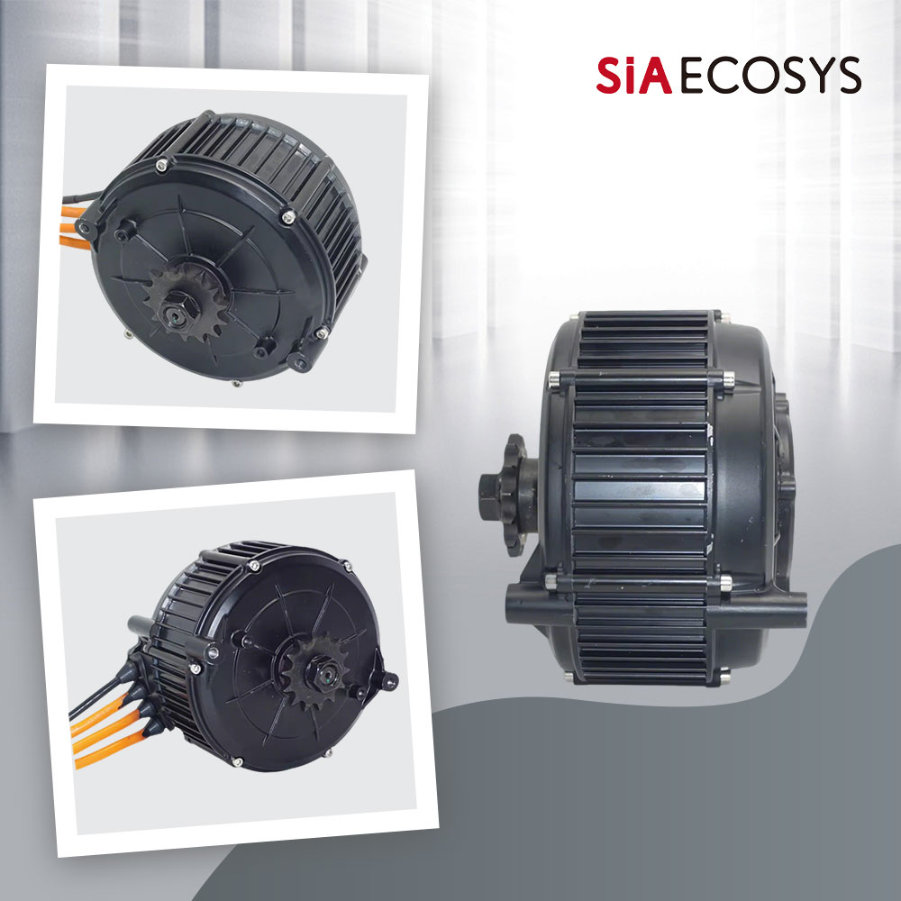 米国倉庫保管品：QSMOTOR ミッドドライブモーター 16 - Mid Drive Motor Kit 72V 5000W のレビューと価格